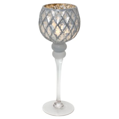 Windlicht silber